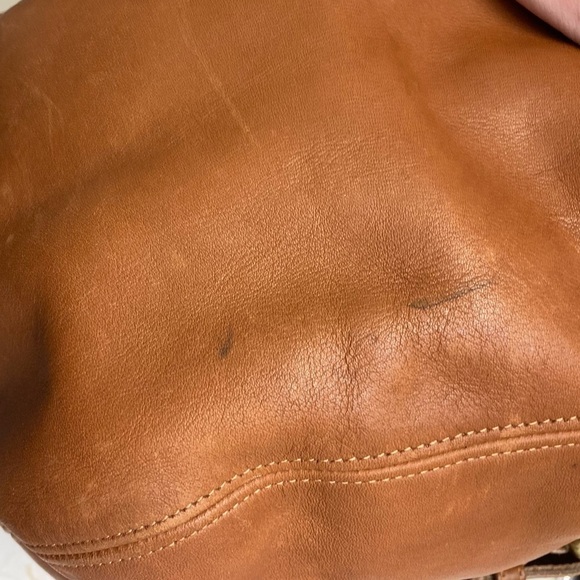 Coach vintage back sac 4134 backpack in British tan leather main image 15